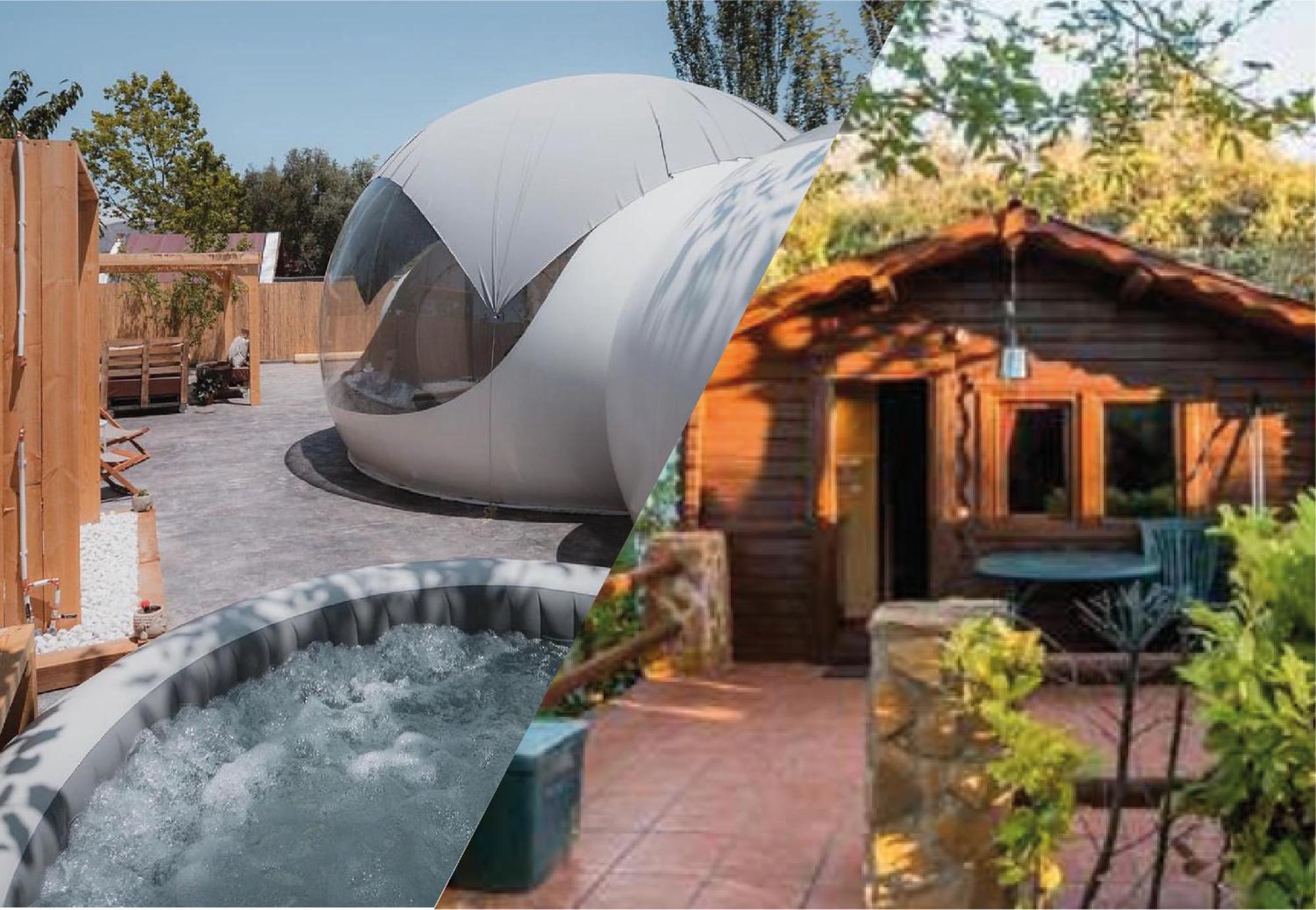 Fuente Del Lobo Glamping & Bungalows - Adults Only Pinos Genil Exteriér fotografie